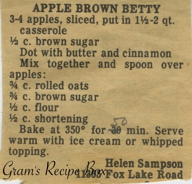 Apple Brown Betty 3